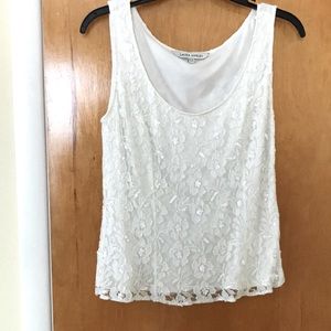 Laura Ashley off-white beautiful camisole